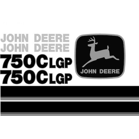 Aftermarket Decal Set JD750CLGPDECALSET